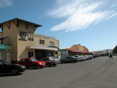 Mana Shops (facing northwest)