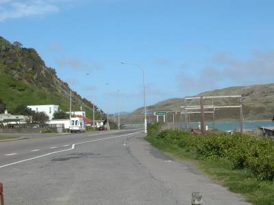 Plimmerton road junction (facing south)