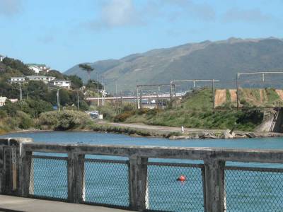 Paremata road bridge (facing southwest)