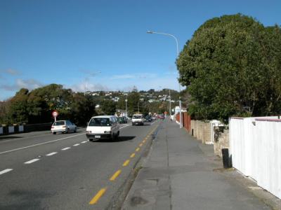 Mana Esplanade and Pascoe Road junction (facing south)