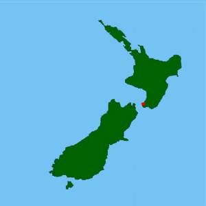 Map showing the location of Papakowhai, Paremata & Plimmerton